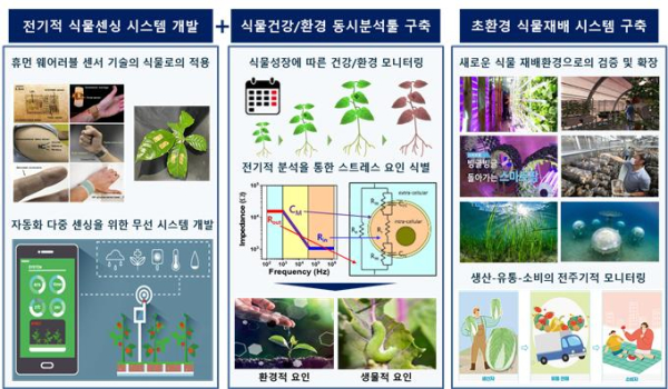 식물-전자공학의 구현 시나리오