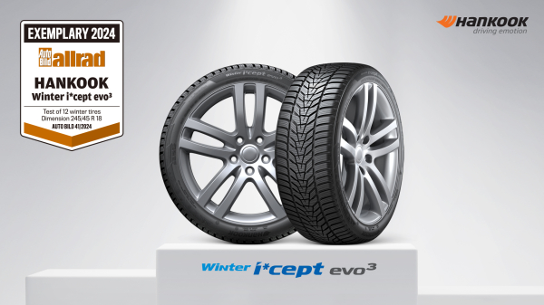 ‘윈터 아이셉트 에보3', 아우토 빌트 알라드 타이어 테스트 ‘최고 등급’ 획득