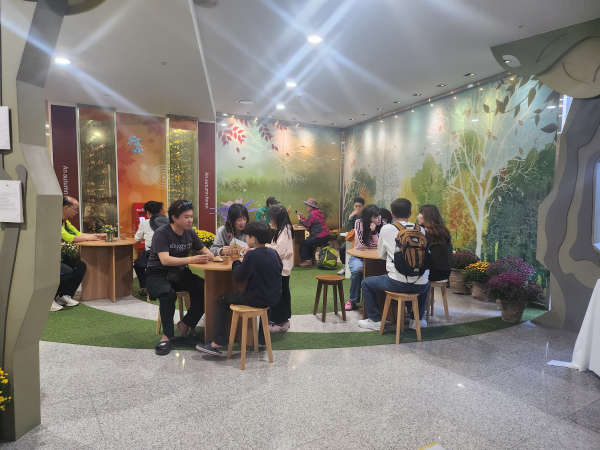 고객 참여 행사 진행 모습