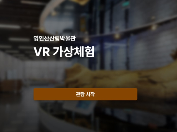 온라인 전시 모습