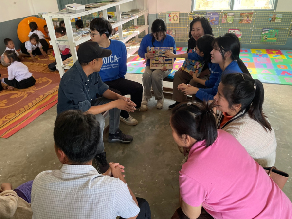 반찬초 교사 및 마을주민 간담회 개최 모습