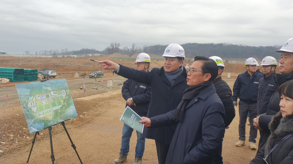 김석필 부시장 취임1년(대한민국축구종합센터 현장방문)