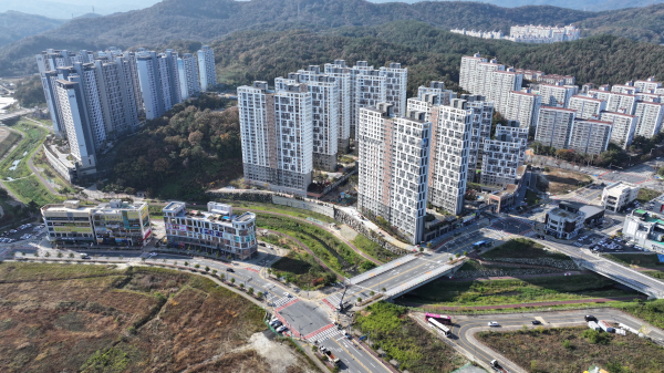 계룡시 대실지구 전경
