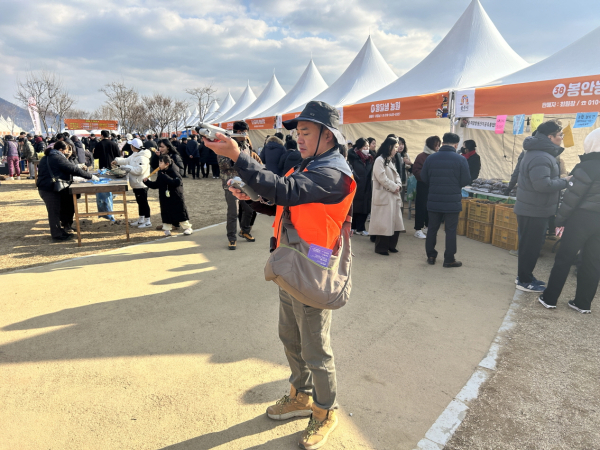 공주시 SNS서포터즈, 겨울공주 군밤축제 팸투어 실시