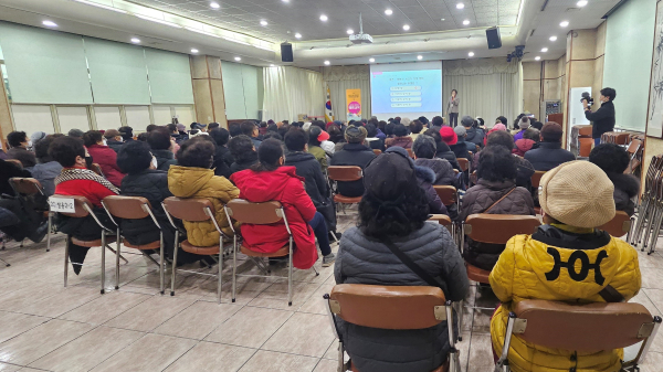 찾아가는 교통안전교육 진행 모습