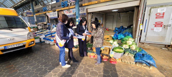 전통시장 방문 가격표시제 안내