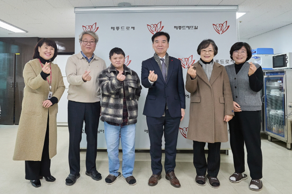 조일교 아산시장 권한대행 메종드로제 방문 사진