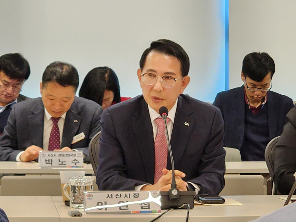 23일 HD현대오일뱅크 대산공장 신본관 대회의실에서 열린 제1차 경제상황 현장 점검회의