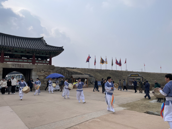 지난해 2월 10일 설 명절을 맞아 서산해미읍성 일원에서 진행된 민속행사