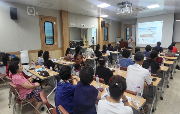 전통시장 상인 역량강화 교육 추진 모습