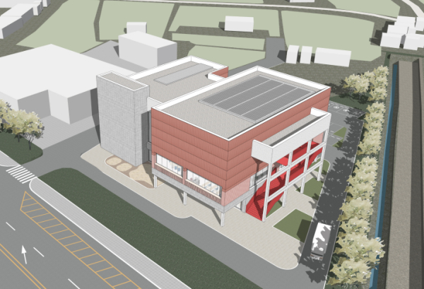 북부권 키즈앤맘센터 조감도.