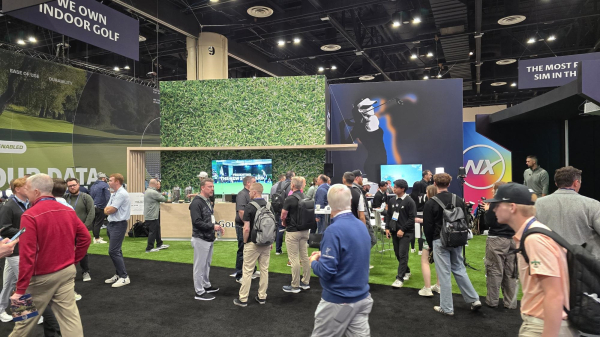 지난 1월 21일부터 24일까지 미국 올랜도에서 열린 2025 PGA 쇼에서 도심형 골프장 플랫폼 시티골프와 주력 골프 시뮬레이터 모델 선보여