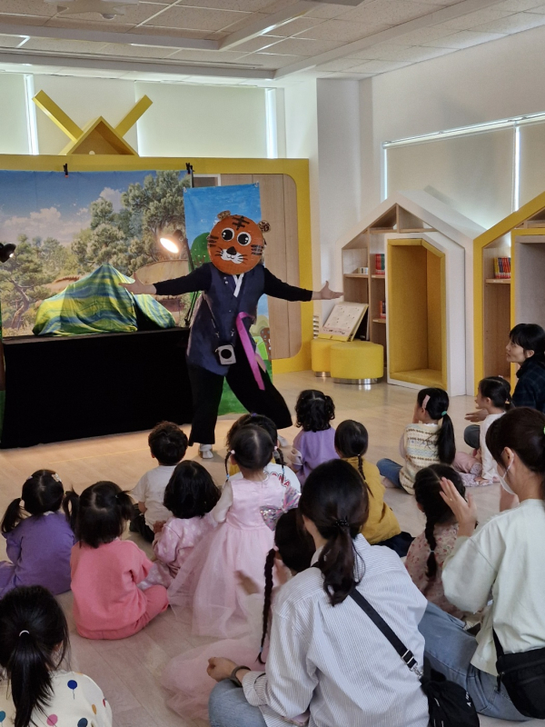 새싹 이야기/움직이는 그림책 운영 모습