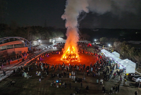 지난 11일, 2025년 정월대보름 행사 모습