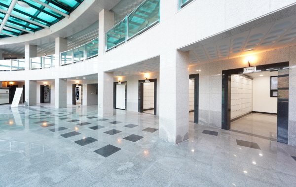 봉대리 공설 묘지 모습