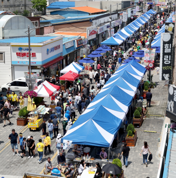 태안 5일장 모습(2024. 6. 8.).