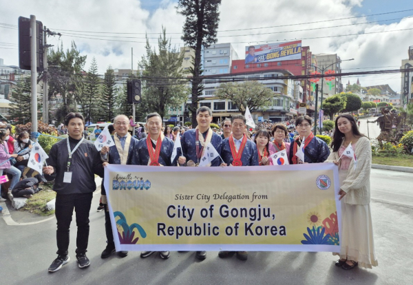 국제자매도시 필리핀 바기오시 공식 초청 방문 기념사진