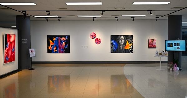 충남대 도서관 플라이업 라영미 작가 전시회