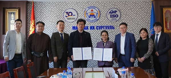 폴리텍대학 대전캠퍼스-몽골 만다흐 대학 업무협약식