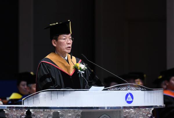 백석문화대 송기신 총장의 입학식 환영사