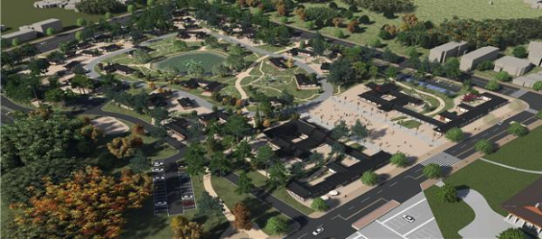 백제한옥단지조성사업-백제관 건립 이미지