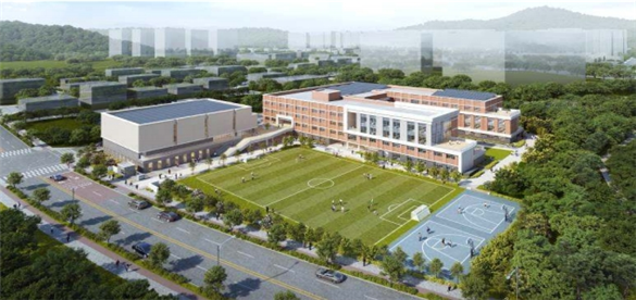 아산세교중학교 조감도(아산시 배방읍)