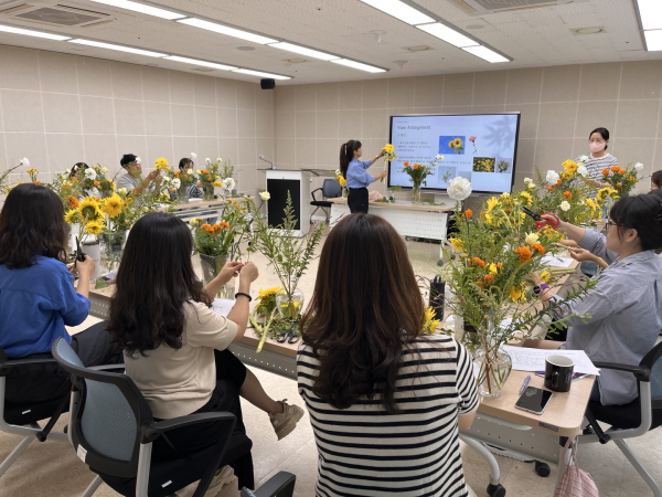 직장맘 교육 모습