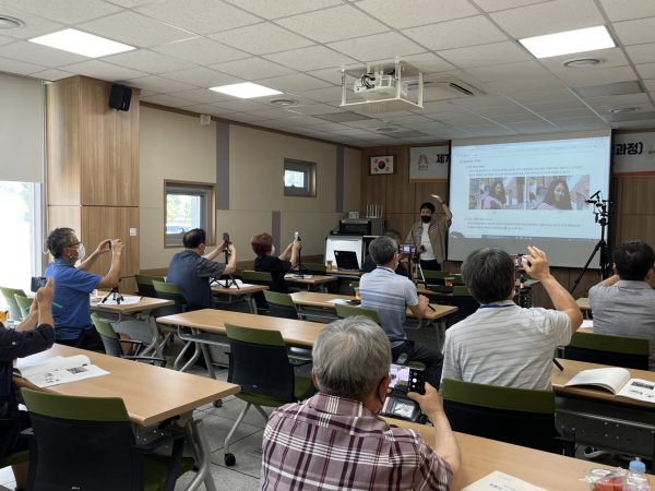 지난해 공주미래농업아카데미 진행 모습