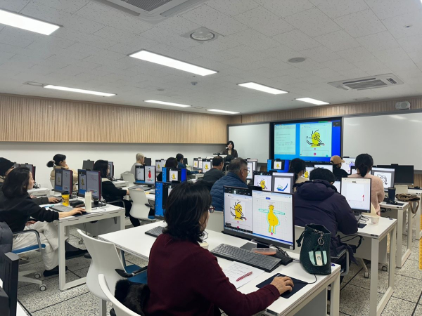 시민 정보화 교육 모습