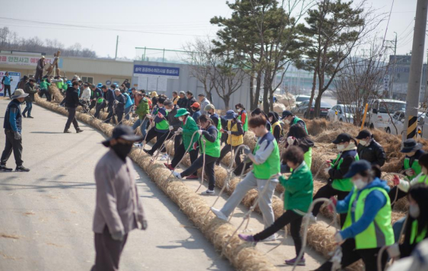 지난 2024 큰 줄 제작 사진