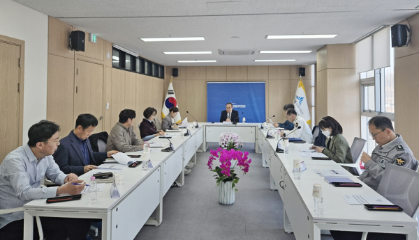 14일, 세종자치경찰위원회 제40차 실무협의회 회의 개최