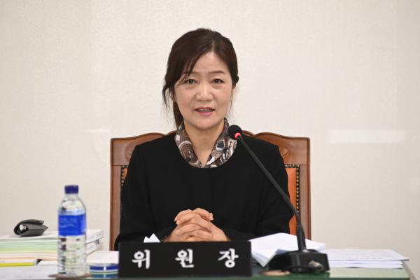 양영자 대덕구의회 예결특위 위원장