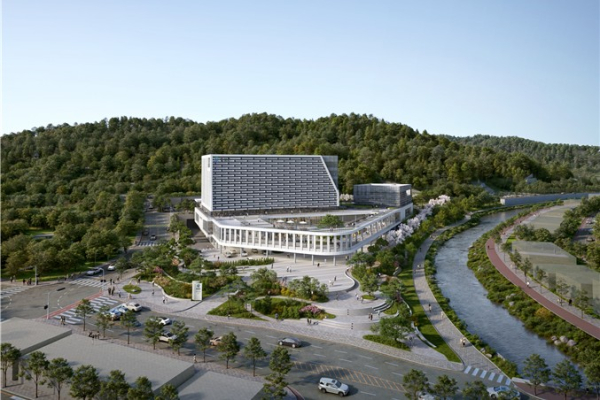 18일 (홍성군 신청사 조감도