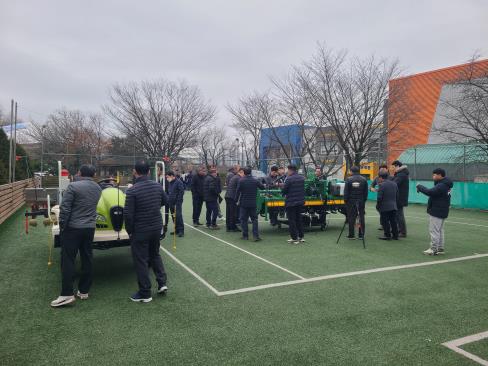 직파 관련 농업기계 전시회