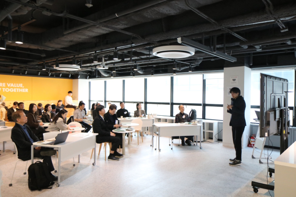 모두의연구소 김승일 대표 강연 모습