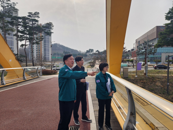 이명열 천안시 농업환경국장, 주요사업장 현장점검 모습