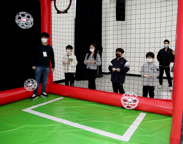 태안군UV랜드 3주년 성과 (드론 체험 모습)