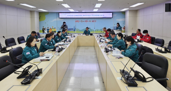 2일, 김석필 부시장 주재로 산림인접 취약시설에 대한 관리대책 회의 개최