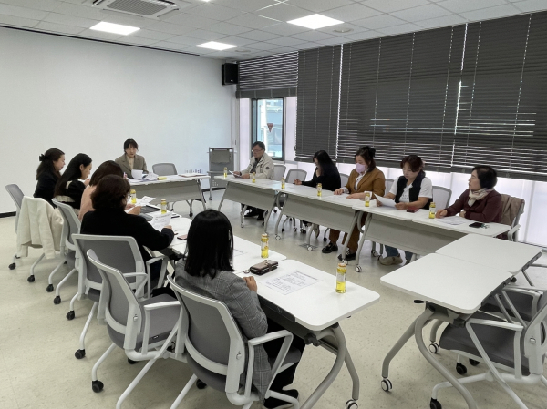 양성평등 리더 활동가 간담회 개최 모습