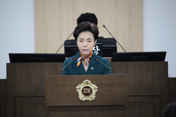충청광역연합의회 박미옥 의원(5분발언), 충청권 농축산물 공동 브랜드 개발과 통합 마케팅 연합사업 추진 촉구
