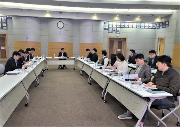 천안도시공사 개발사업 발굴 위한 간담회 개최 모습
