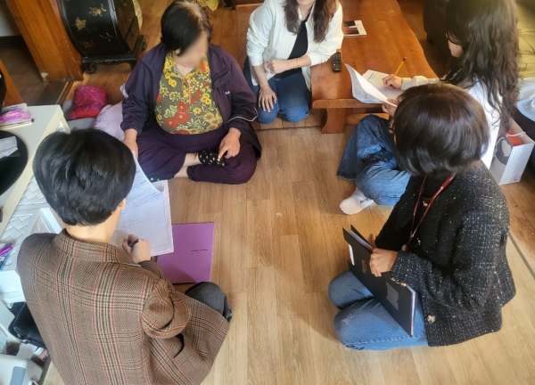 통합돌봄 관련 어르신 욕구조사 실시 현장