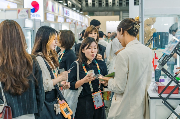 싱가포르 식품박람회 한국관 전경