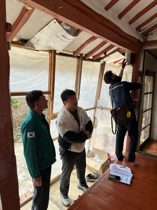 2025년 집중안전점검 진행 모습