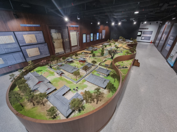 공주목 전시관 내부 모습