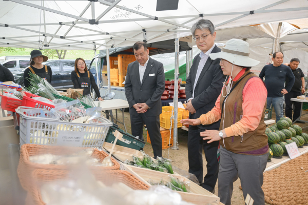 바로마켓 개장식 모습