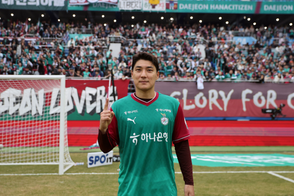 주민규 선수 모습