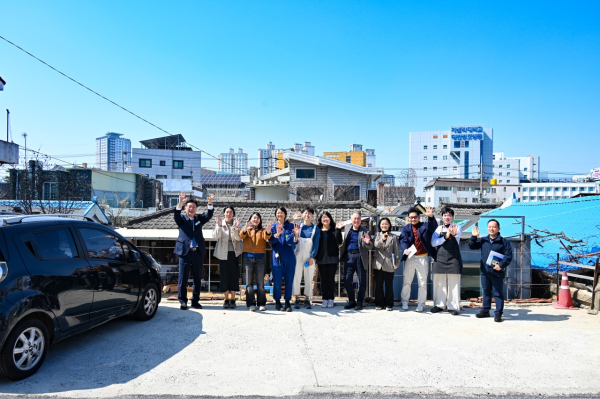 로컬브랜딩 공모사업 현지실사 기념사진(25.3.21)