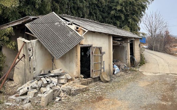 3등급으로 분류된 음암면 일원 빈집 모습