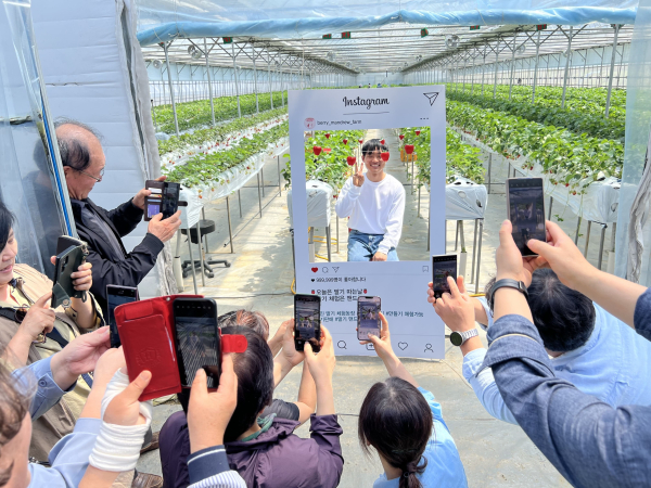 농업기술대학 온라인마케팅과정 야간수업, 사진촬영 실습